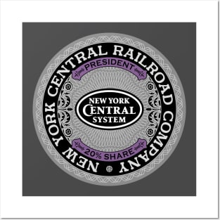 New York Central Railroad (18XX Style) Posters and Art